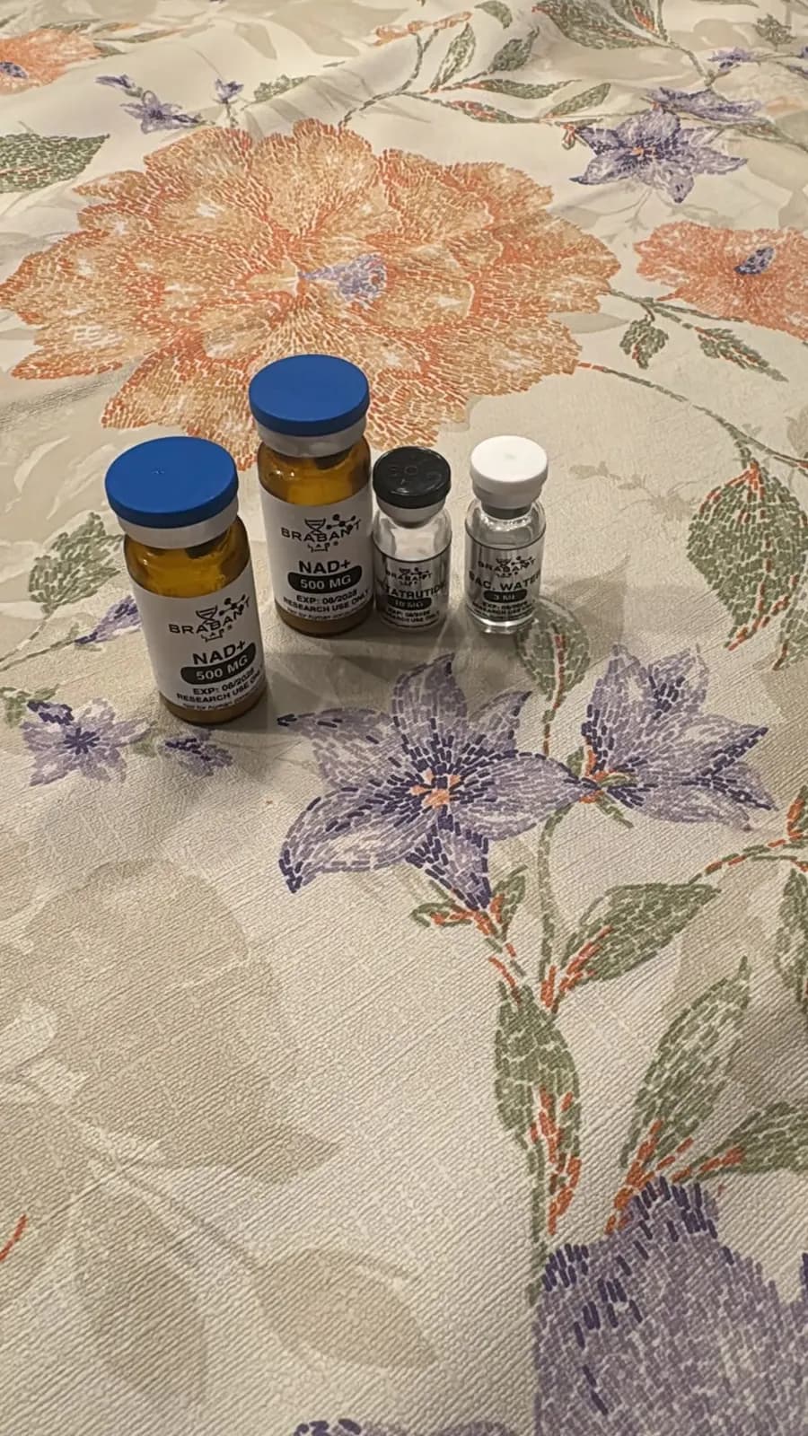 NAD+ 500 mg, retatrutide and bacteriostatic water
