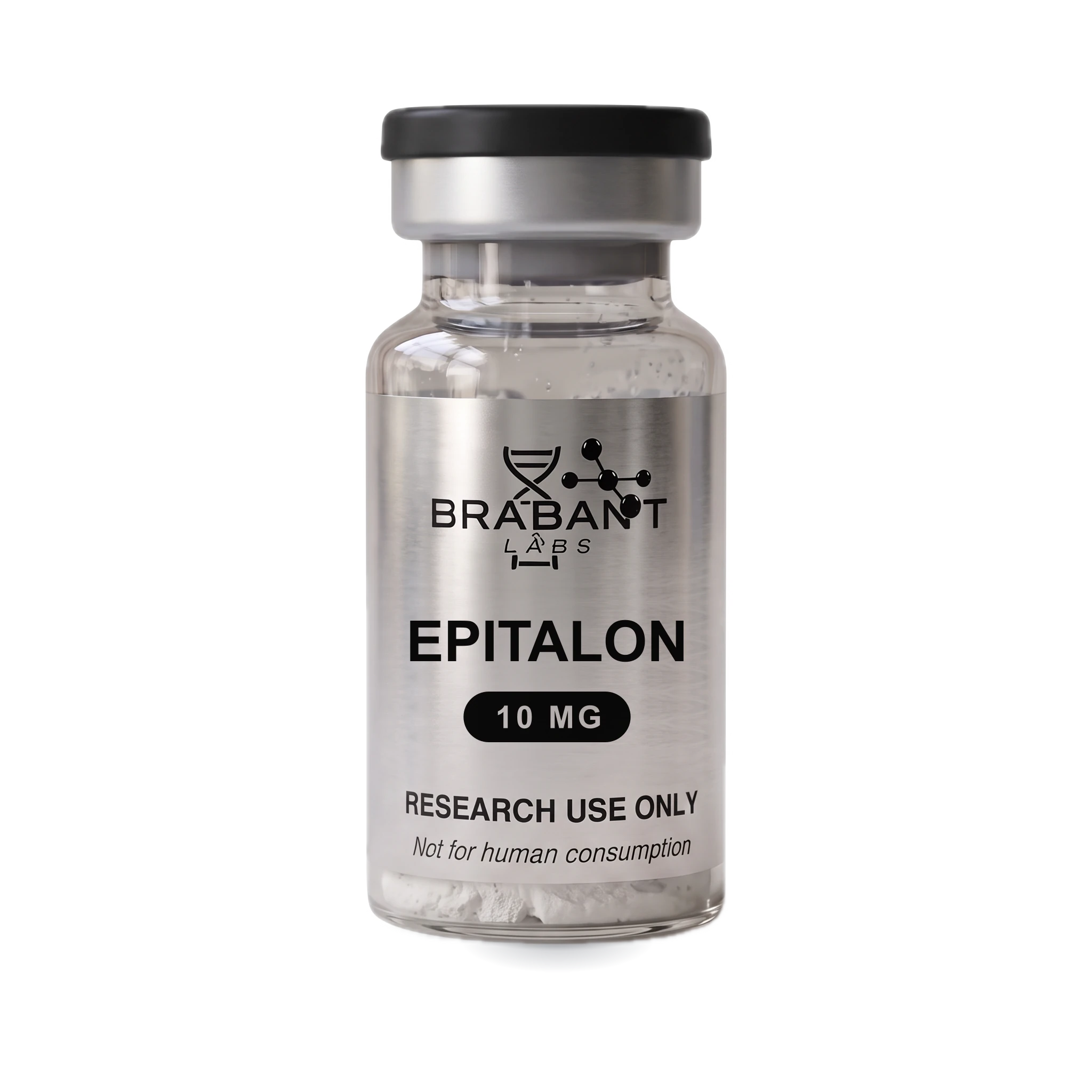 Epitalon 10 mg research vial from BrabantLabs