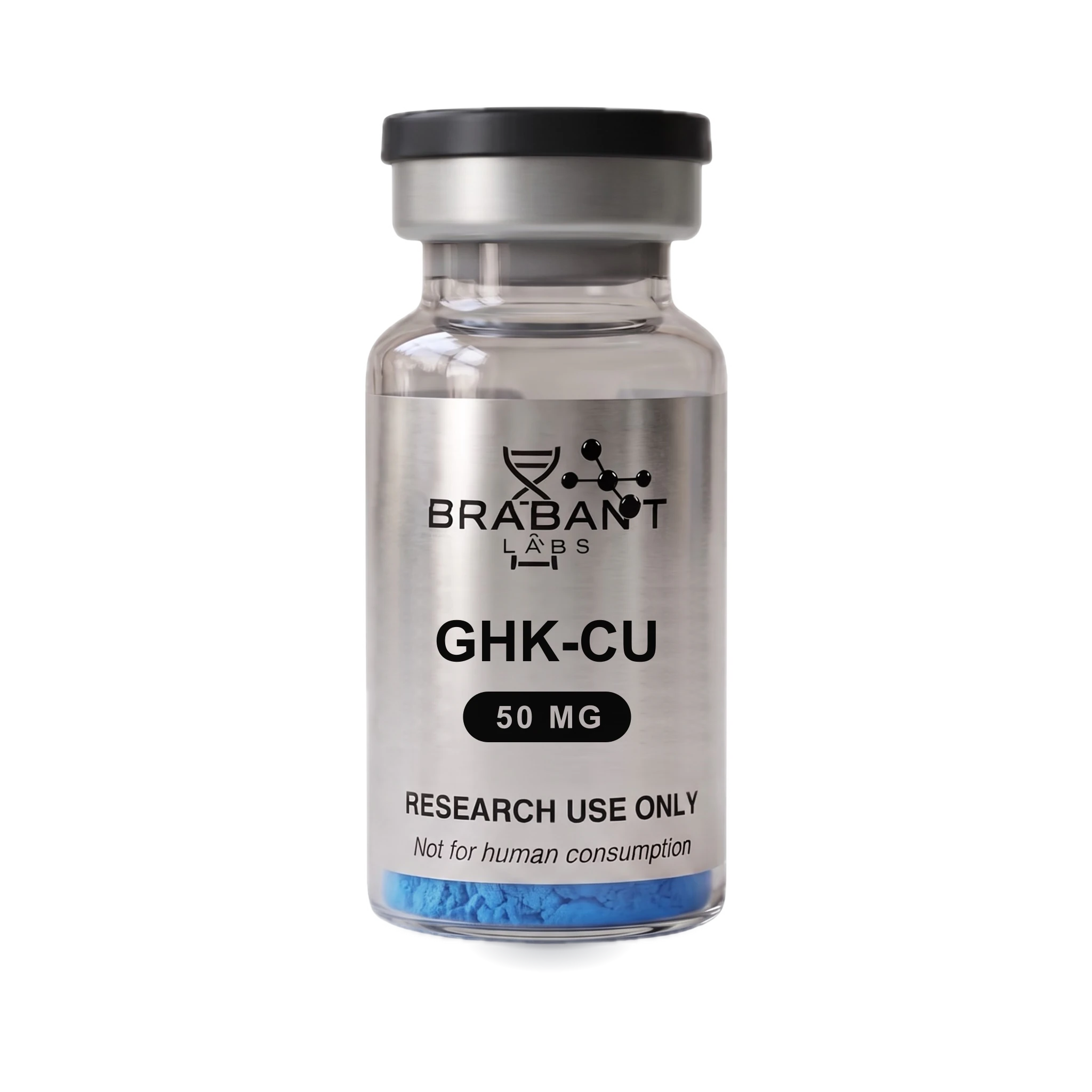 GHK-Cu 50 mg research vial from BrabantLabs