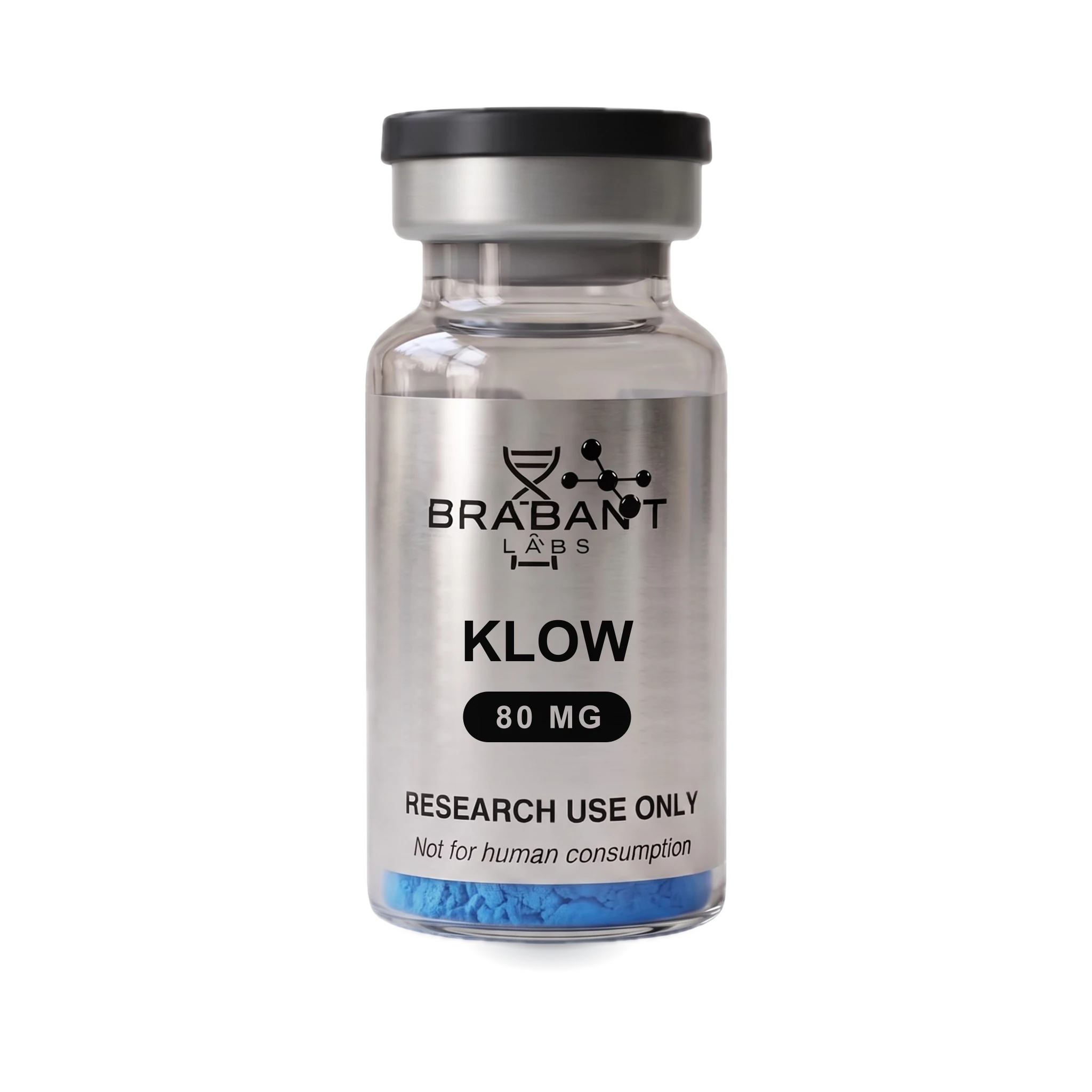 KLOW 80 mg onderzoeksflacon van BrabantLabs