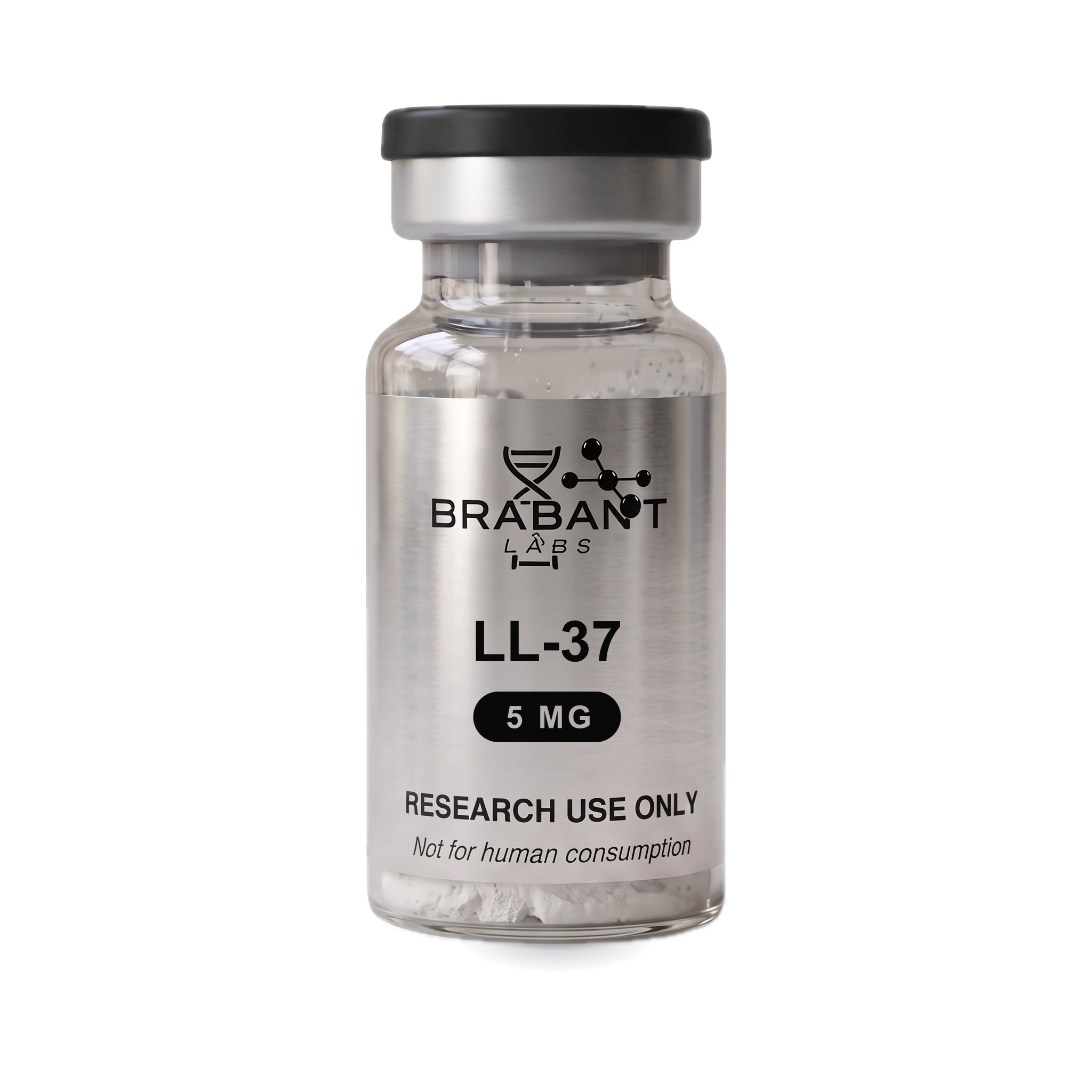LL-37 5 mg research vial from BrabantLabs